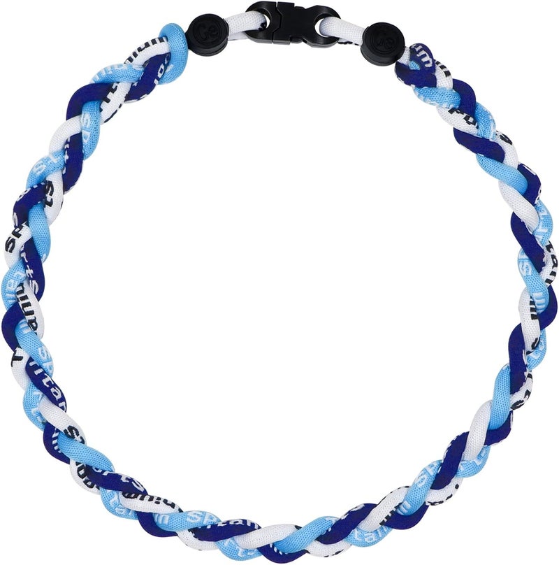 SUPBOMM Baseball Rope Necklaces, League Team Colors Braided Necklace, Baseball Team Gifts - Image 1